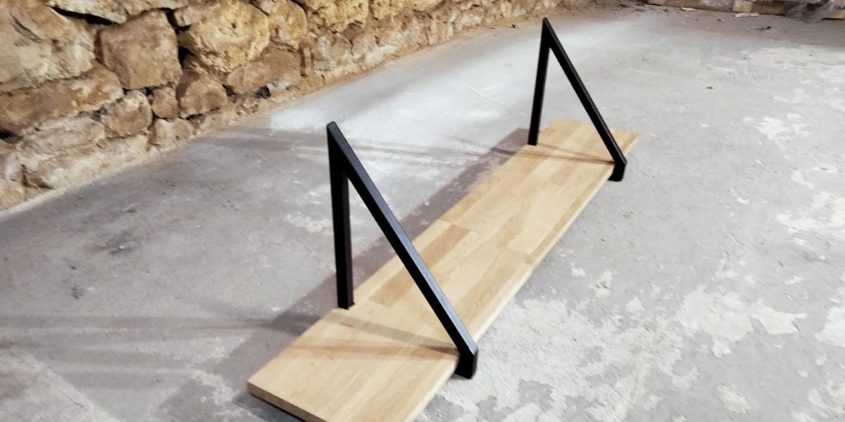 Fabrication de petit mobilier bois-métal : étagère, tabouret, chaise