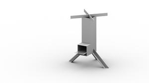 Fabriquer un cuiseur à bois type rocket-stove